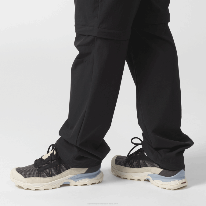 Men\'s Sportstyle Shoes - Shelter Low Leather V42L173 Salomon Chocolate Plum/Vanilla Ice/Zen Blue - Salomon sneakers Australia