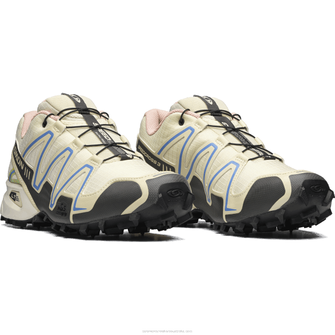 Men\'s Sportstyle Shoes - Speedcross 3 Mindful V42L147 Salomon Moth/Vanilla Ice/Granada Sky - Salomon shoes