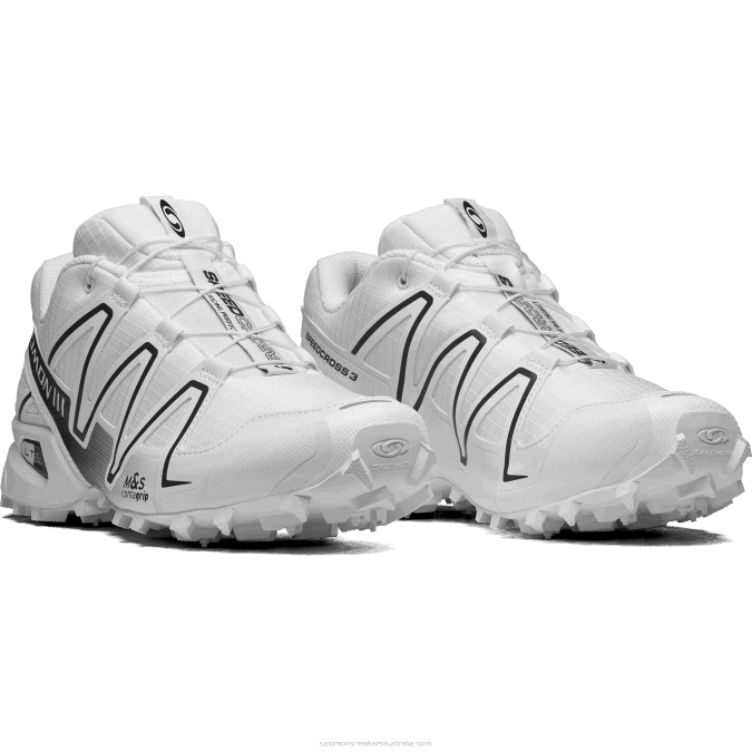 Men\'s Sportstyle Shoes - Speedcross 3 V42L178 Salomon White/Alloy - Salomon shoes