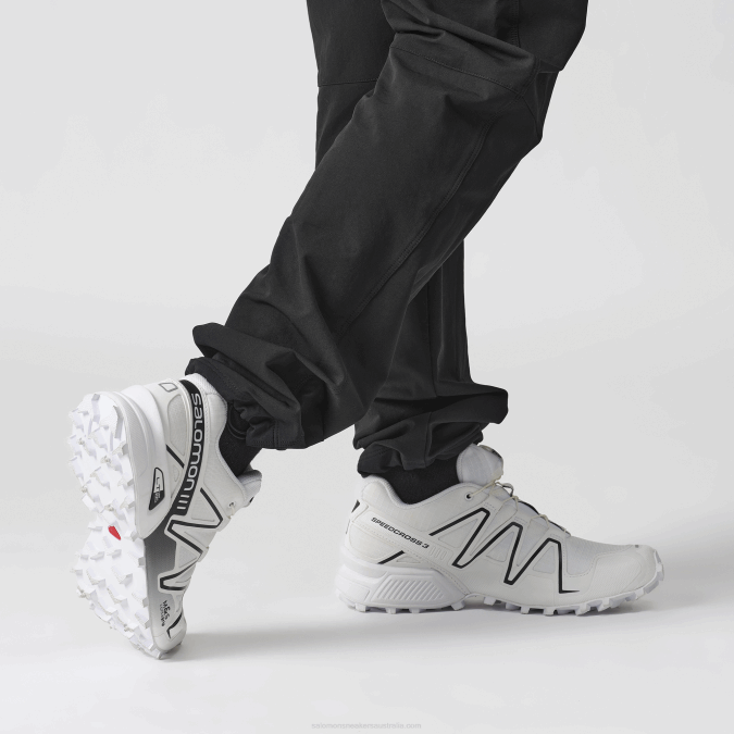 Men\'s Sportstyle Shoes - Speedcross 3 V42L178 Salomon White/Alloy - Salomon shoes