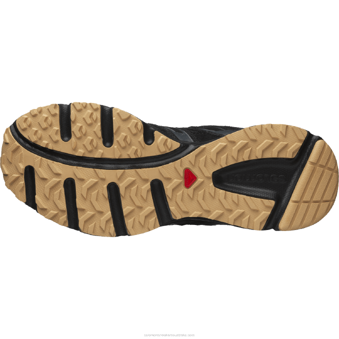 Men\'s Sportstyle Shoes - X-Mission 4 Suede V42L165 Salomon Black/Ebony/Gum3 - Salomon shoes