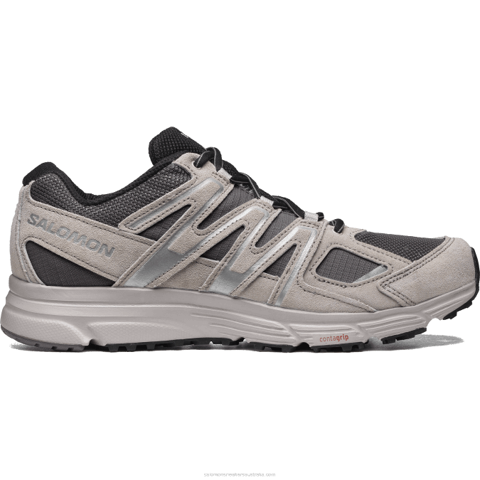 Men's Sportstyle Shoes - X-Mission 4 Suede V42L168 Salomon Plum Kitten/Ashes Of Roses/Ftw Silver - Salomon shoes