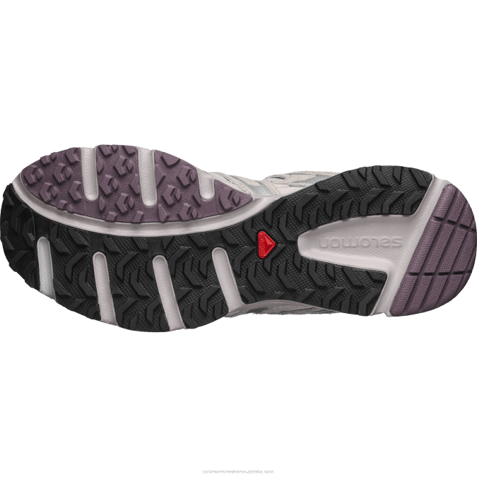 Men\'s Sportstyle Shoes - X-Mission 4 Suede V42L168 Salomon Plum Kitten/Ashes Of Roses/Ftw Silver - Salomon shoes