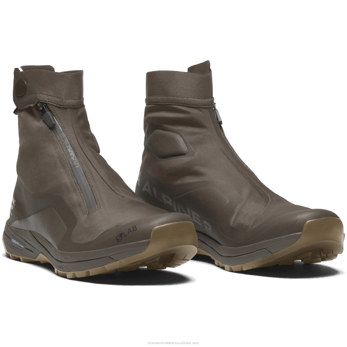 Men\'s Sportstyle Shoes - Xa-Alpine 2 For Pas Normal Studios V42L136 Salomon Peat/Major Brown/Gull - Salomon Australia
