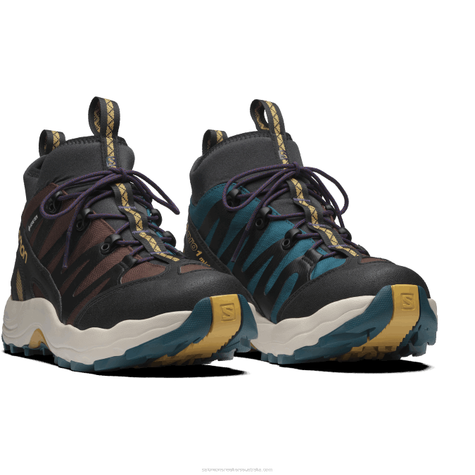 Men\'s Sportstyle Shoes - Xa Pro 1 Mid Gore-Tex V42L198 Salomon Chocolate Fondant/Arrowwood/Black - Salomon Australia