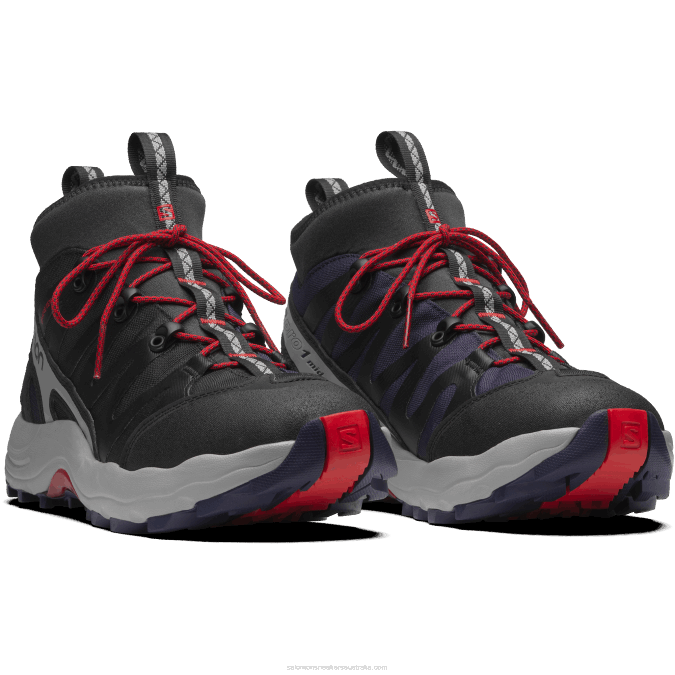 Men\'s Sportstyle Shoes - Xa Pro 1 Mid Gore-Tex V42L199 Salomon Black/Alloy/Goji Berry - Salomon sneakers Australia