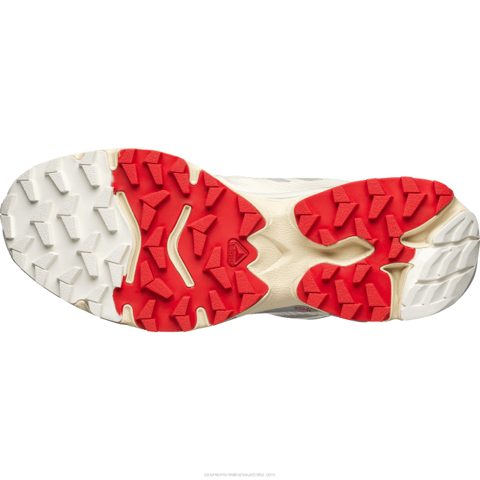 Men\'s Sportstyle Shoes - Xt-4 Og V42L64 Salomon Vanilla Ice/Fiery Red/White - Salomon shoes