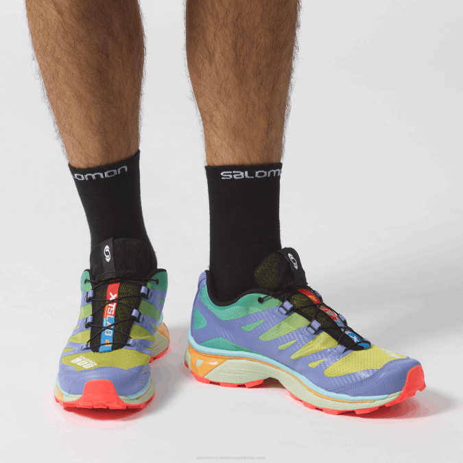 Men\'s Sportstyle Shoes - Xt-4 V42L216 Salomon Evening Primrose/Mint Leaf/Lolite - Salomon Australia