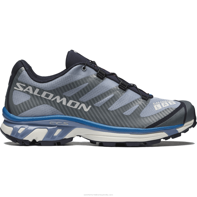 Men's Sportstyle Shoes - Xt-4 V42L218 Salomon Stormy Weather/Indigo Bunting/Nimbus Cloud - Salomon shoes