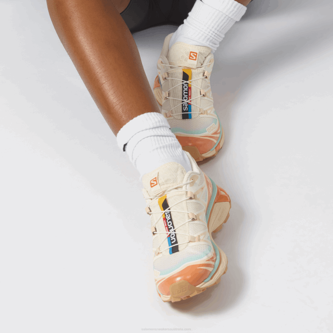 Men\'s Sportstyle Shoes - Xt-6 Skyline V42L130 Salomon Vanilla Ice/Yucca/Sun Baked - Salomon shoes