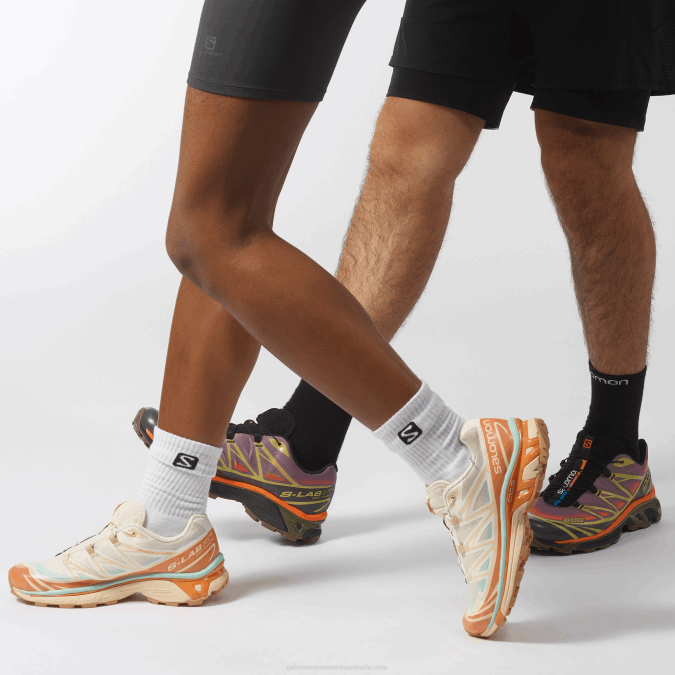 Men\'s Sportstyle Shoes - Xt-6 Skyline V42L130 Salomon Vanilla Ice/Yucca/Sun Baked - Salomon shoes