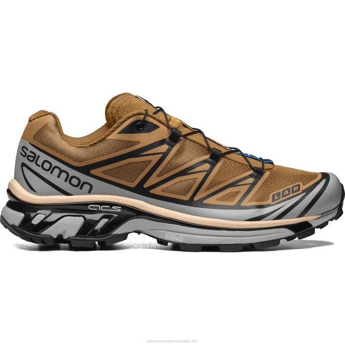 Men's Sportstyle Shoes - Xt-6 V42L74 Salomon Cathay Spice/Quarry/Rose Cloud - Salomon shoes