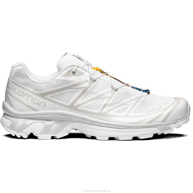 Men's Sportstyle Shoes - Xt-6 V42L83 Salomon White/Lunar Rock - Salomon shoes