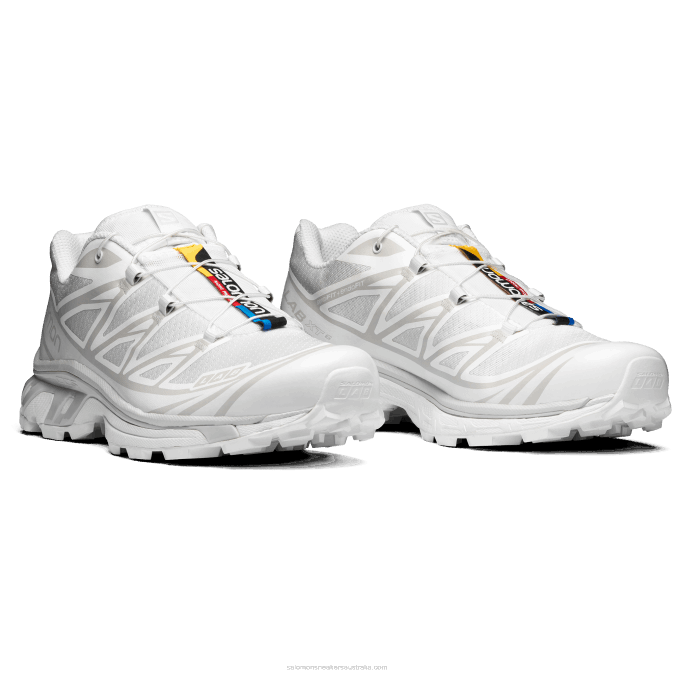 Men\'s Sportstyle Shoes - Xt-6 V42L83 Salomon White/Lunar Rock - Salomon shoes