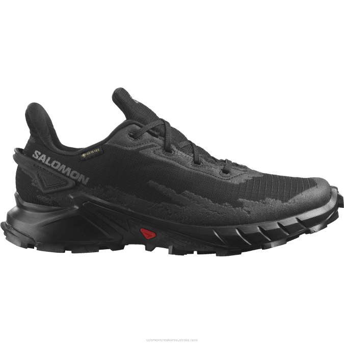 Men's Trail Running Shoes - Alphacross 4 Gore-Tex V42L1475 Salomon Black - Salomon Australia