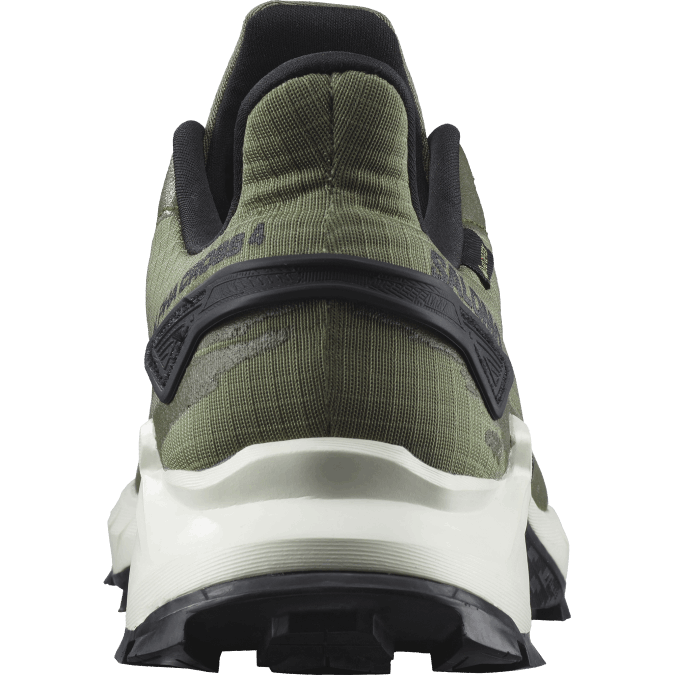 Men\'s Trail Running Shoes - Alphacross 4 Gore-Tex V42L1476 Salomon Deep Lichen Green/Vanilla Ice/Olive Night - Salomon sneakers Australia