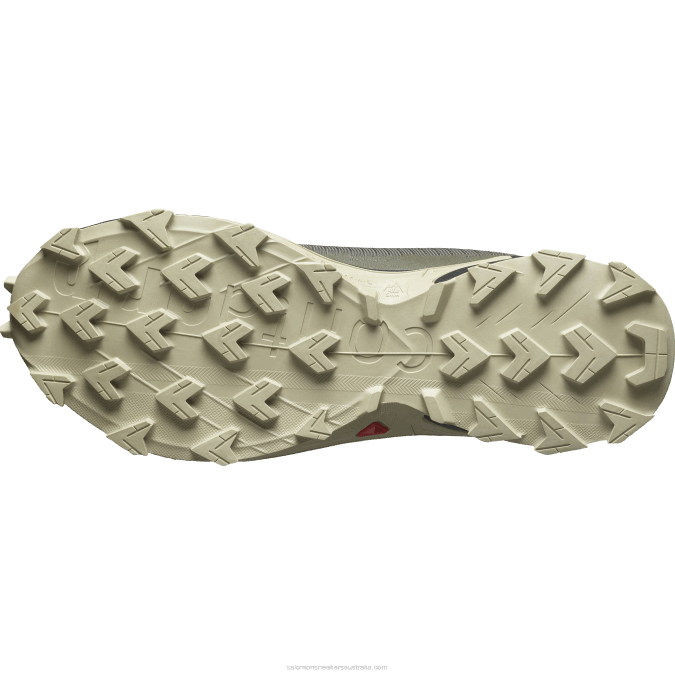 Men\'s Trail Running Shoes - Alphacross 4 Gore-Tex V42L1477 Salomon Olive Night/Black/Moss Gray - Salomon shoes