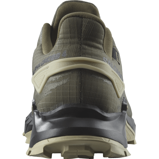 Men\'s Trail Running Shoes - Alphacross 4 Gore-Tex V42L1477 Salomon Olive Night/Black/Moss Gray - Salomon shoes