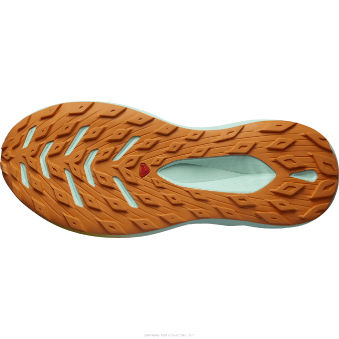 Men\'s Trail Running Shoes - Glide Max Tr V42L1446 Salomon Bleached Sand/Yucca/Orange Pepper - Salomon shoes