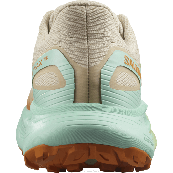 Men\'s Trail Running Shoes - Glide Max Tr V42L1446 Salomon Bleached Sand/Yucca/Orange Pepper - Salomon shoes