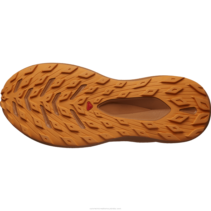 Men\'s Trail Running Shoes - Glide Max Tr V42L1447 Salomon Dark Sapphire/Sugar Almond/Orange Pepper - Salomon Australia