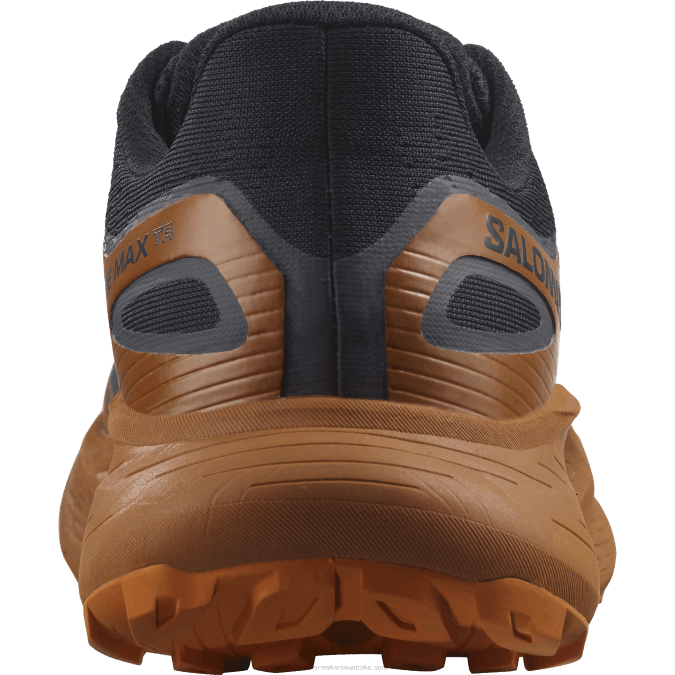 Men\'s Trail Running Shoes - Glide Max Tr V42L1447 Salomon Dark Sapphire/Sugar Almond/Orange Pepper - Salomon Australia