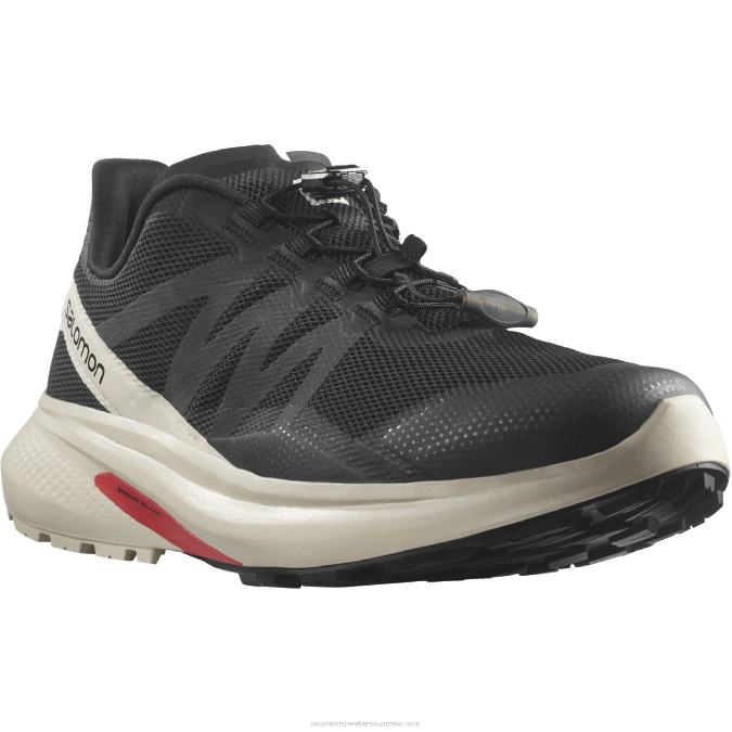 Men\'s Trail Running Shoes - Hypulse V42L1485 Salomon Black/Rainy Day - Salomon sneakers Australia