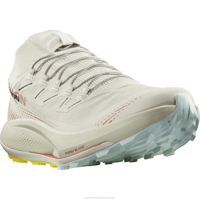 Men\'s Trail Running Shoes - Pulsar Trail Pro 2 V42L1437 Salomon Rainy Day/Hot Sauce/Freesia - Salomon shoes