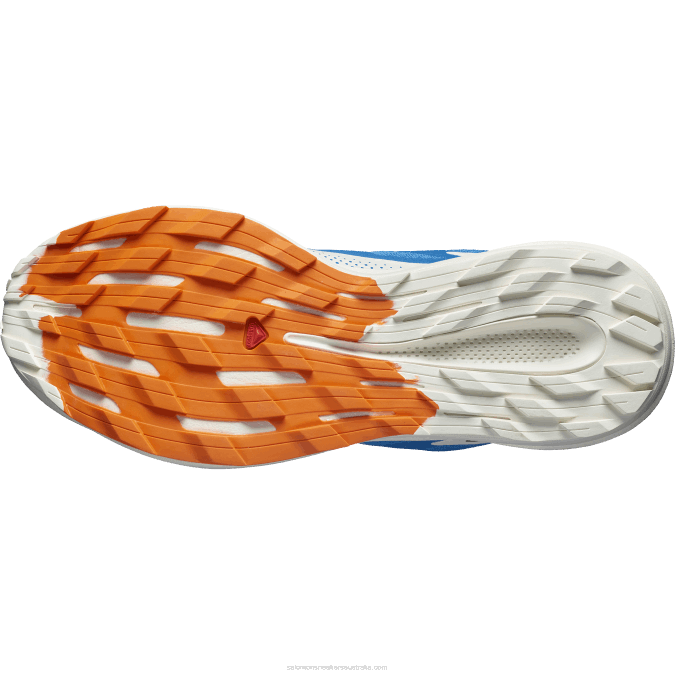 Men\'s Trail Running Shoes - Pulsar Trail V42L1458 Salomon Indigo Bunting/Vanilla Ice/Vibrant Orange - Salomon sneakers Australia