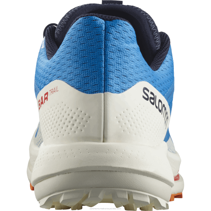 Men\'s Trail Running Shoes - Pulsar Trail V42L1458 Salomon Indigo Bunting/Vanilla Ice/Vibrant Orange - Salomon sneakers Australia
