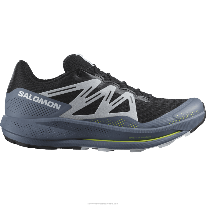 Men's Trail Running Shoes - Pulsar Trail V42L1459 Salomon Black/China Blue/Arctic Ice - Salomon shoes