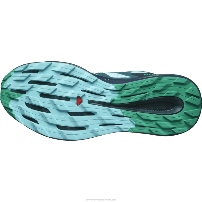 Men\'s Trail Running Shoes - Pulsar Trail V42L1460 Salomon Blue Radiance/Carbon/Emerald - Salomon Australia