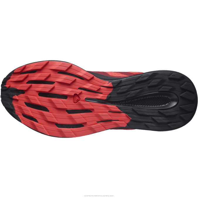 Men\'s Trail Running Shoes - Pulsar Trail V42L1463 Salomon Poppy Red/Biking Red/Black - Salomon Australia