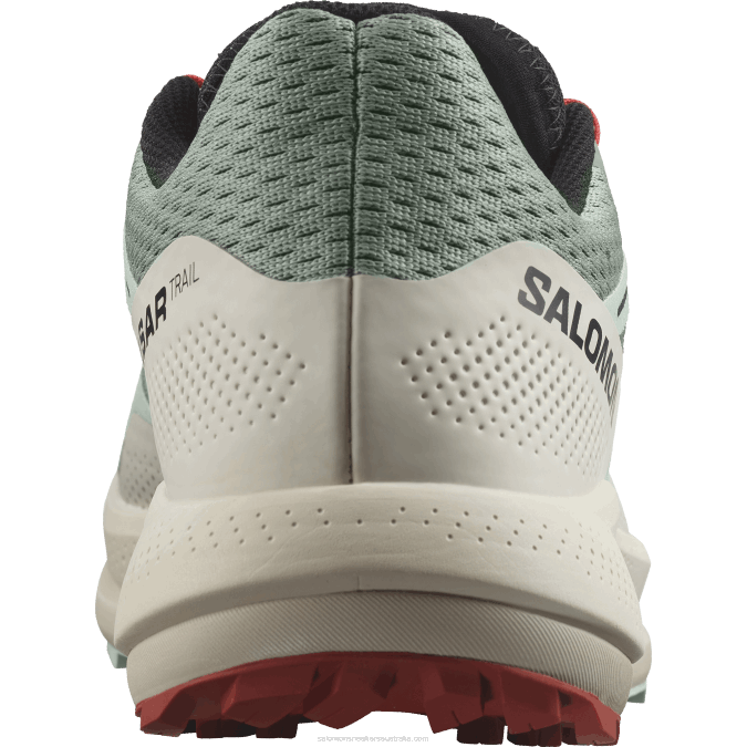 Men\'s Trail Running Shoes - Pulsar Trail V42L1464 Salomon Lily Pad/Bleached Aqua/Hot Sauce - Salomon sneakers Australia