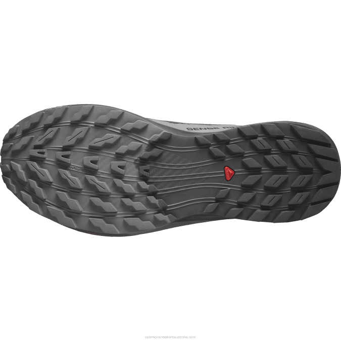 Men\'s Trail Running Shoes - Sense Ride 5 Gore-Tex V42L1444 Salomon Black/Magnet - Salomon Australia