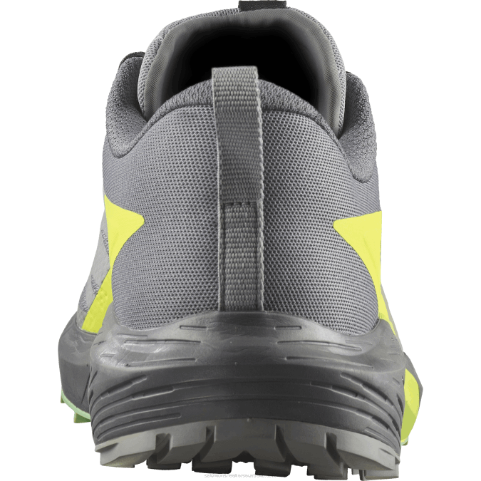 Men\'s Trail Running Shoes - Sense Ride 5 V42L1431 Salomon Alloy/Quiet Shade/Safety Yellow - Salomon shoes