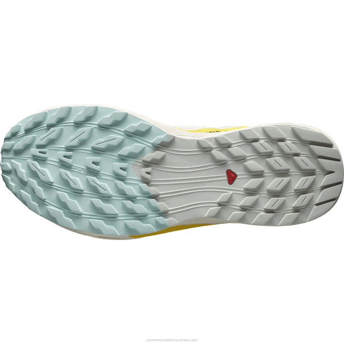 Men\'s Trail Running Shoes - Sense Ride 5 V42L1435 Salomon Rainy Day/Hot Sauce/Freesia - Salomon Australia