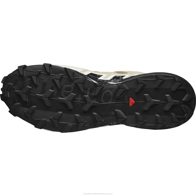 Men\'s Trail Running Shoes - Speedcross 6 Gore-Tex V42L1466 Salomon Kelp/Black/Vanilla Ice - Salomon Australia