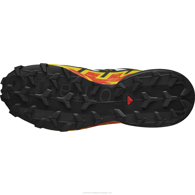 Men\'s Trail Running Shoes - Speedcross 6 V42L1451 Salomon White/Black/Empire Yellow - Salomon sneakers Australia