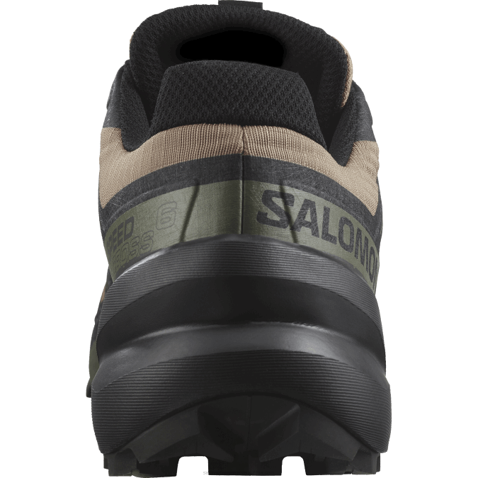 Men\'s Trail Running Shoes - Speedcross 6 V42L1455 Salomon Kelp/Black/Deep Lichen Green - Salomon sneakers Australia