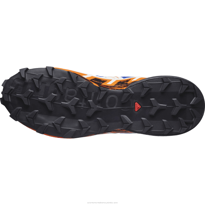 Men\'s Trail Running Shoes - Speedcross 6 V42L1456 Salomon Lapis Blue/Black/Scarlet Ibis - Salomon shoes
