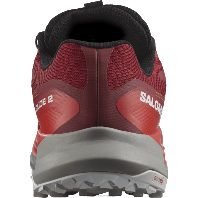 Men\'s Trail Running Shoes - Ultra Glide 2 Gore-Tex V42L1442 Salomon Biking Red/Frost Gray/Turmeric - Salomon sneakers Australia
