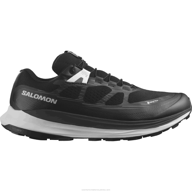 Men's Trail Running Shoes - Ultra Glide 2 Gore-Tex V42L1443 Salomon Black/Lunar Rock/White - Salomon shoes