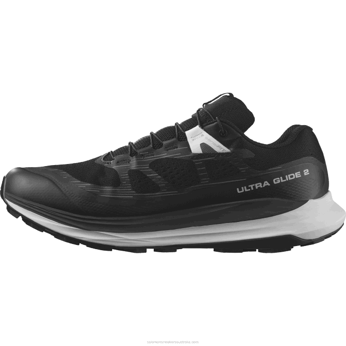 Men\'s Trail Running Shoes - Ultra Glide 2 Gore-Tex V42L1443 Salomon Black/Lunar Rock/White - Salomon shoes