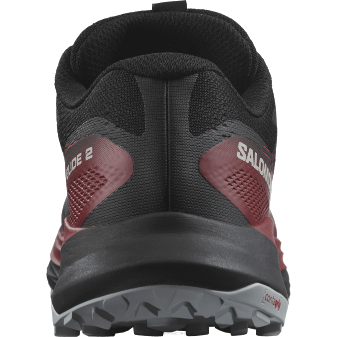 Men\'s Trail Running Shoes - Ultra Glide 2 V42L1439 Salomon Black/Biking Red/Pearl Blue - Salomon sneakers Australia