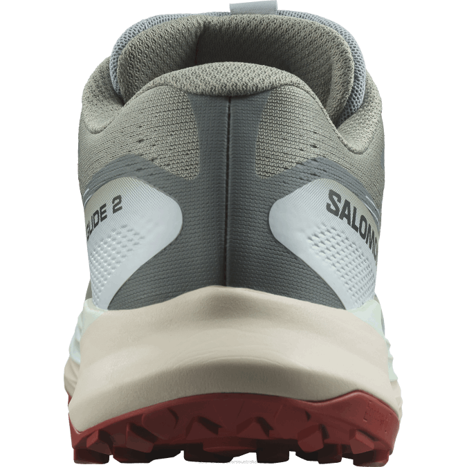 Men\'s Trail Running Shoes - Ultra Glide 2 V42L1440 Salomon Lily Pad/Bleached Aqua/Hot Sauce - Salomon shoes