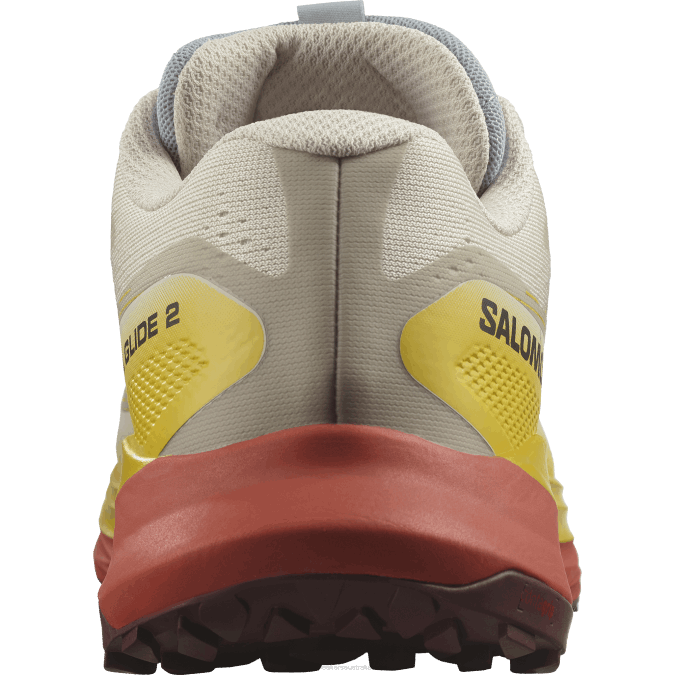 Men\'s Trail Running Shoes - Ultra Glide 2 V42L1441 Salomon Rainy Day/Freesia/Hot Sauce - Salomon Australia