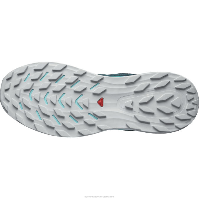 Men\'s Trail Running Shoes - Ultra Glide 2 Wide V42L1469 Salomon Atlantic Deep/Blue Radiance/Fiery Red - Salomon Australia