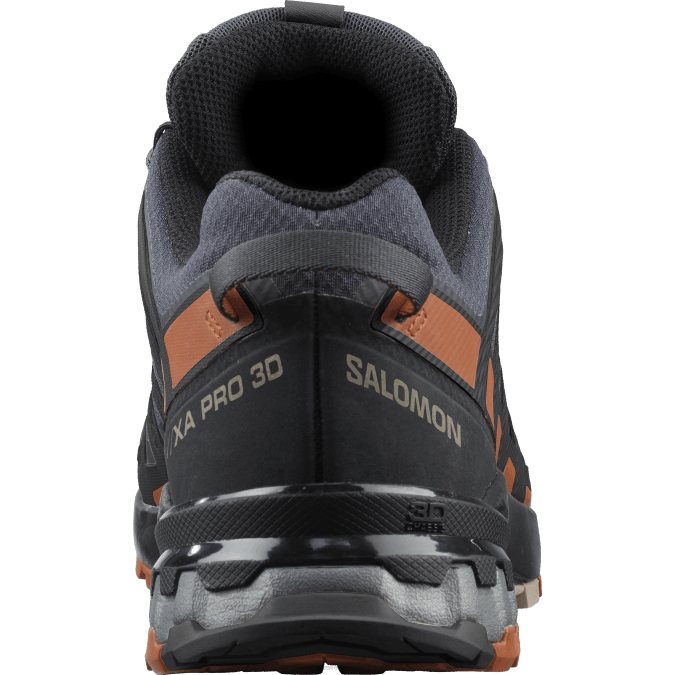 Men\'s Trail Running Shoes - Xa Pro 3D V8 Gore-Tex Wide V42L1472 Salomon Ebony/Caramel Cafe/Black - Salomon Australia