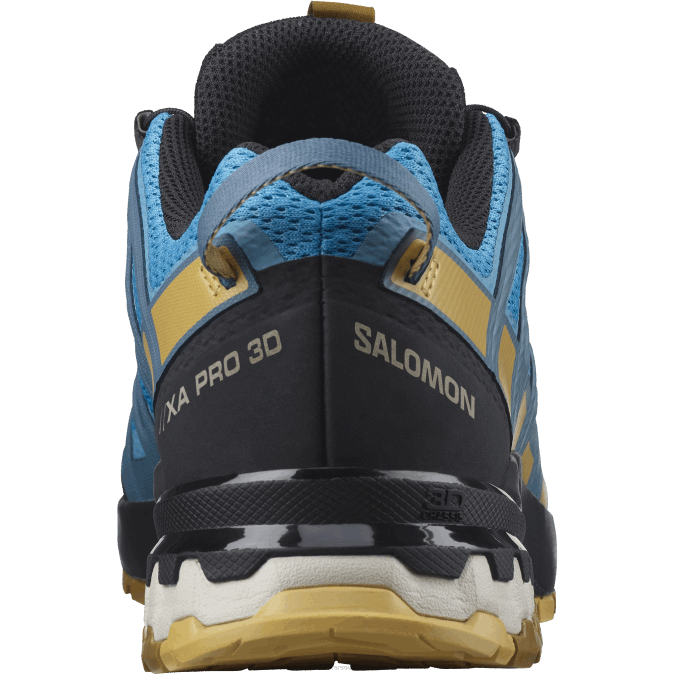 Men\'s Trail Running Shoes - Xa Pro 3D V8 V42L1480 Salomon Barrier Reef/Fall Leaf/Bronze Brown - Salomon shoes